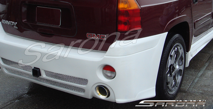 Custom GMC Envoy Rear Bumper  SUV/SAV/Crossover (2002 - 2009) - $590.00 (Part #GM-003-RB)